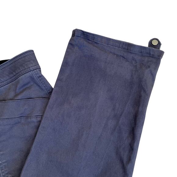 Democracy Sz 16 Ab Solution Cargo Pants Utility Trousers Roll Cuff Grey/Blue - Picture 12 of 16